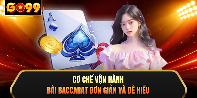 Cơ chế vận hành bài Baccarat đơn giản và dễ hiểu